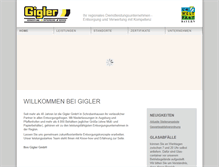 Tablet Screenshot of gigler.de